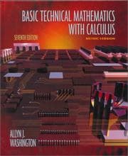 Basic technical mathematics with calculus