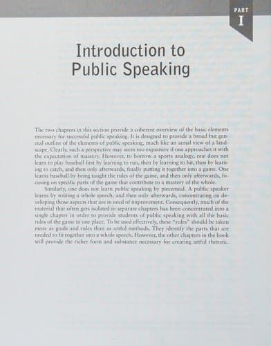 Rhetorical Public Speaking
