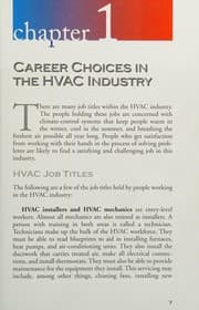 Careers in heating, ventilation, and air conditioning (HVAC)