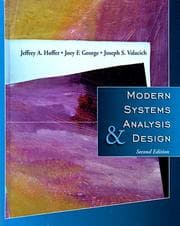 Modern systems analysis and design