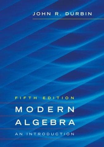 Modern algebra
