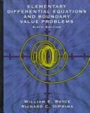 Elementary differential equations and boundary value problems
