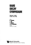 Rare Decay Symposium, Vancouver, Canada, 30 Nov.-3 Dec. 1988