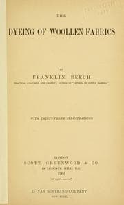 The Dyeing of Woollen Fabrics
