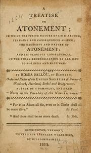 A treatise on atonement