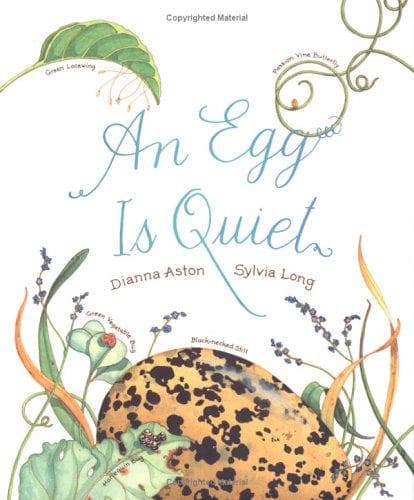 An egg is quiet