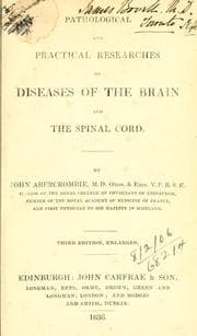 Pathological and practical researches on diseases of the brain and the spinal cord
