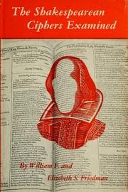 The Shakespearean ciphers examined