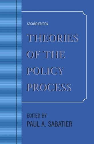 Theories of the Policy Process